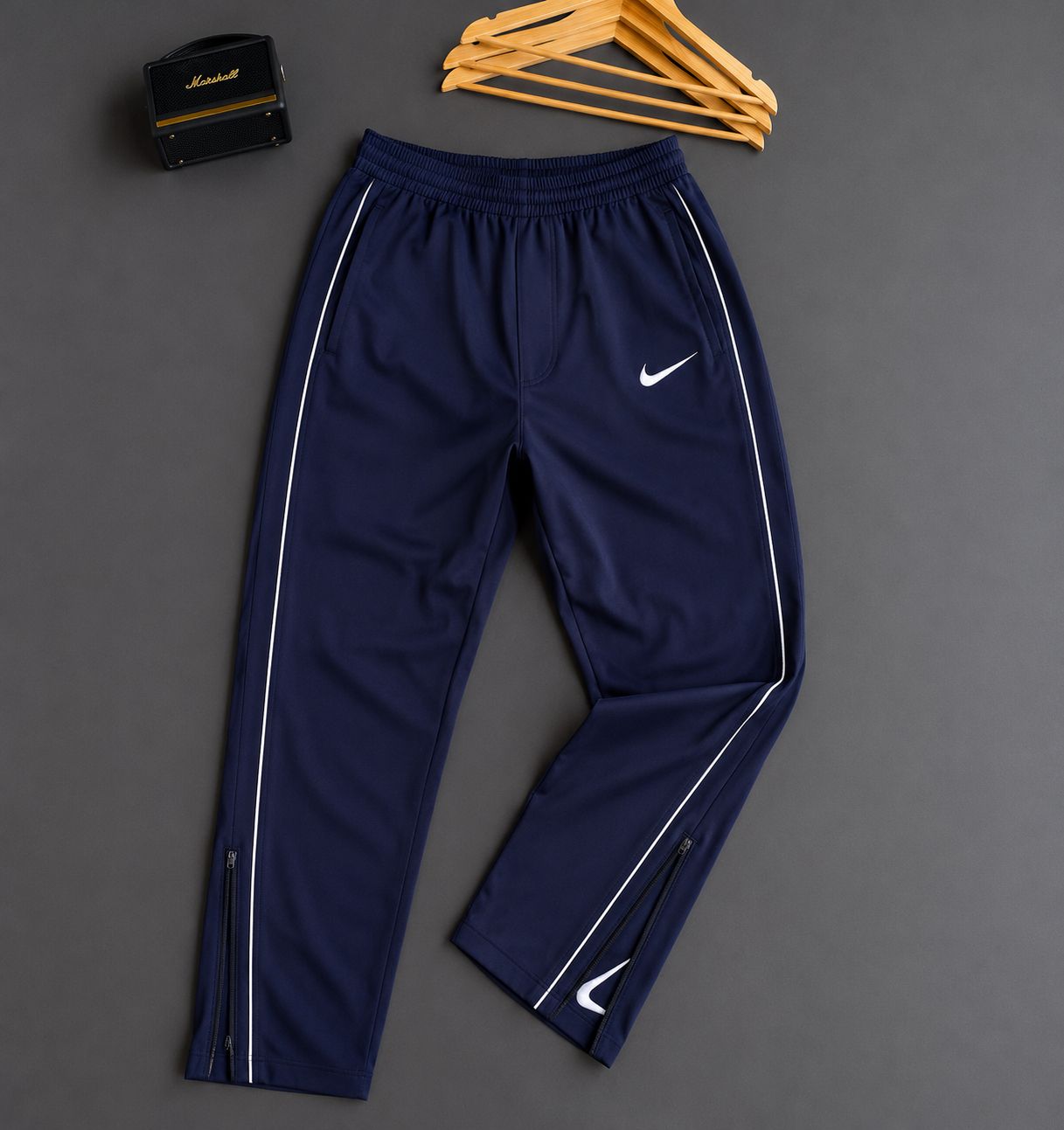 Premium Navy Blue Sports Track Pant